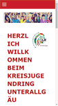 Mobile Screenshot of kjr-unterallgaeu.de